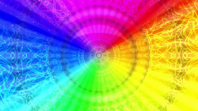 彩虹背景，无缝循环视频下载