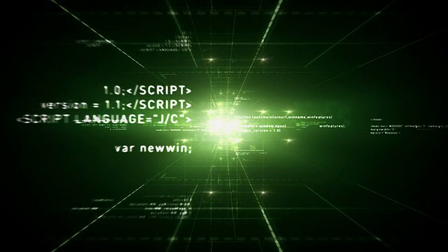 计算机代码绿色视频下载