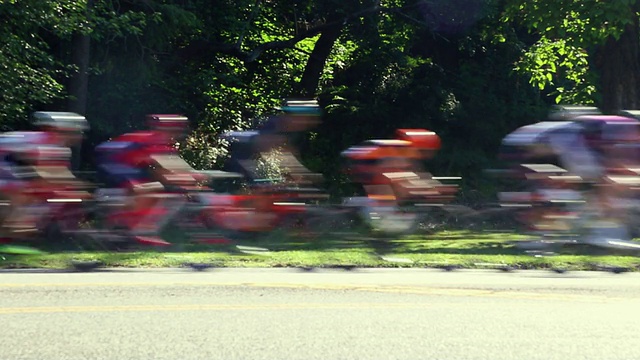 公路自行车赛视频素材