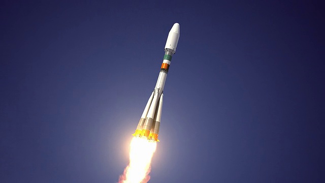 重型运载火箭起飞视频素材