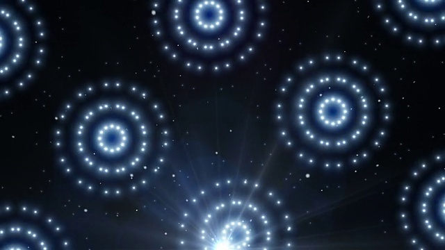 梦幻闪亮的灯光背景动画视频素材