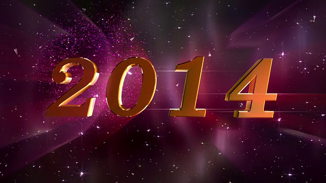 HD: 2014年新年视频素材