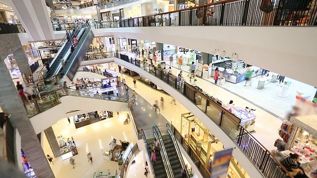 购物中心的时间流逝视频下载