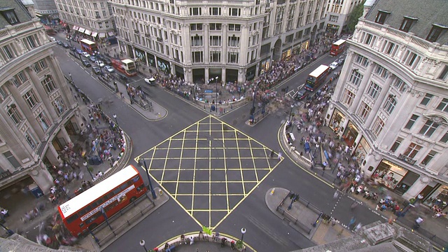 牛津街，伦敦-高清和标清视频素材