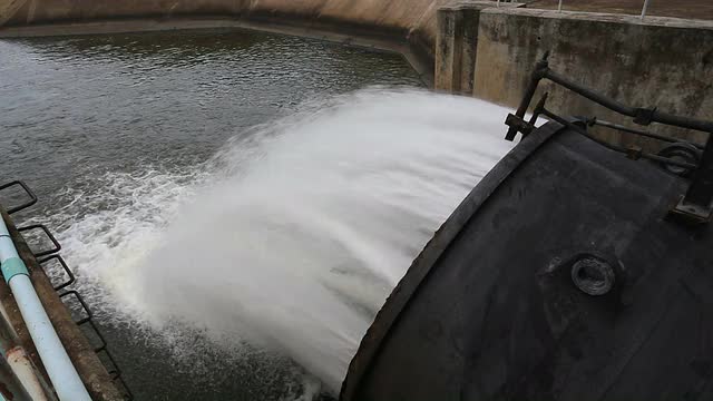 蓄水大坝视频素材
