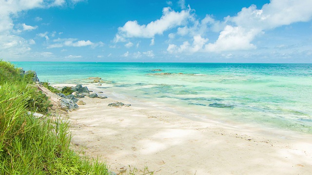 完美的百慕大热带私人海滩视频下载
