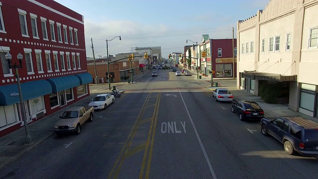 美国小镇鸟瞰图视频素材