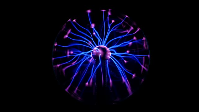 特斯拉线圈-电等离子弧和射线(回路)视频素材