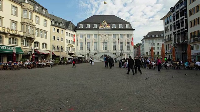 老市政厅-波恩，德国视频下载