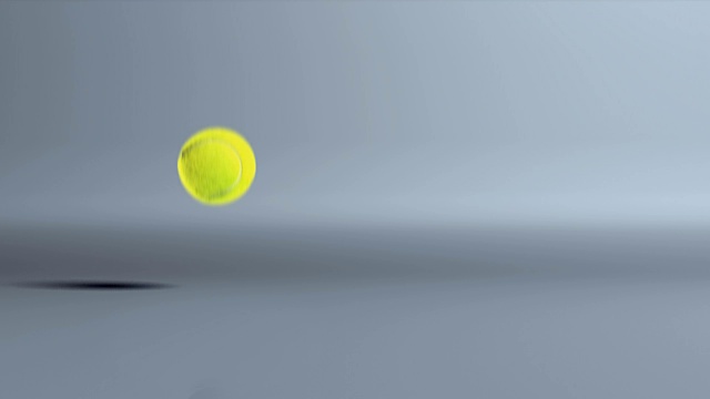 网球反弹视频素材