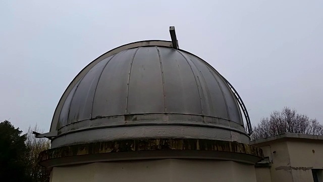 天文台的望远镜视频下载