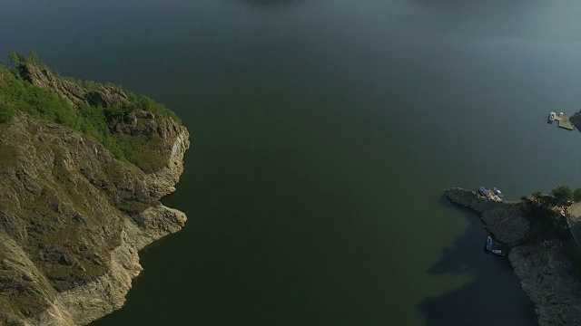 4K航拍维德拉鲁大坝和维德拉鲁湖视频下载
