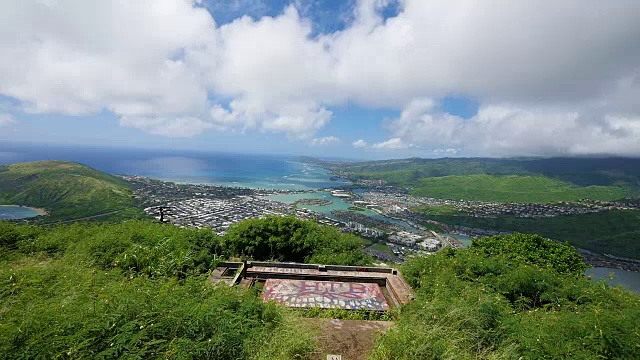 从科科角俯瞰夏威夷凯视频下载