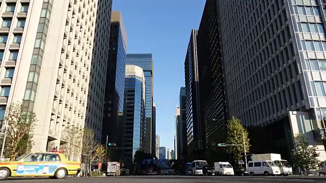 东京繁忙道路的时间流逝视频下载