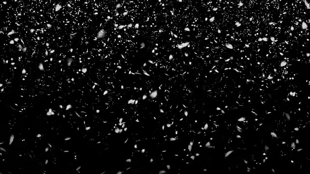 无缝循环降雪背景视频素材
