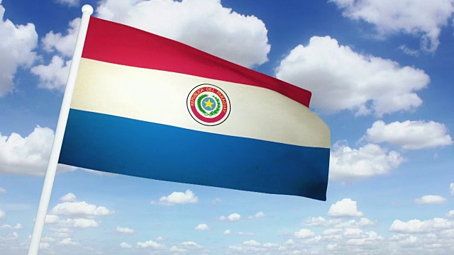 巴拉圭国旗视频下载