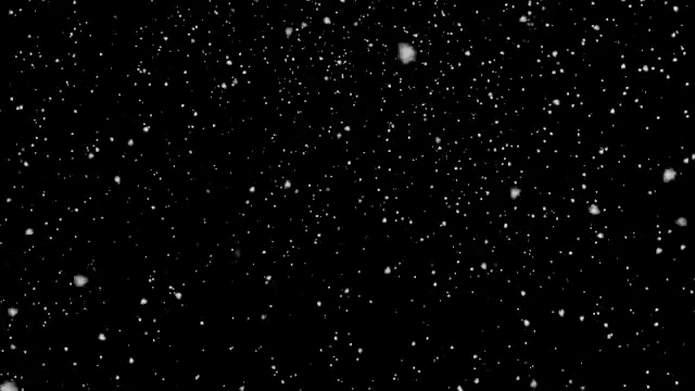大雪背景无缝循环视频素材