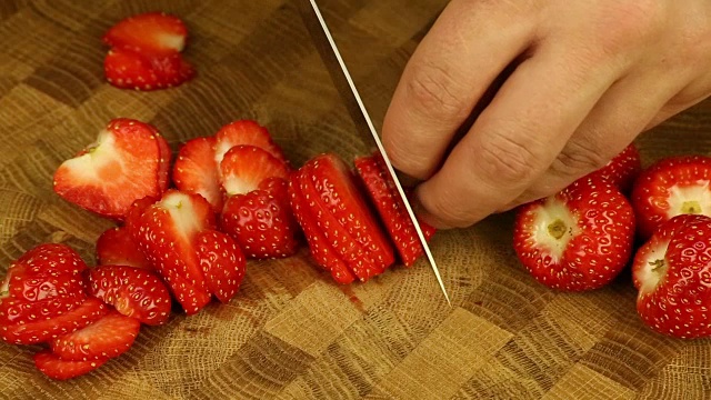 切草莓视频素材