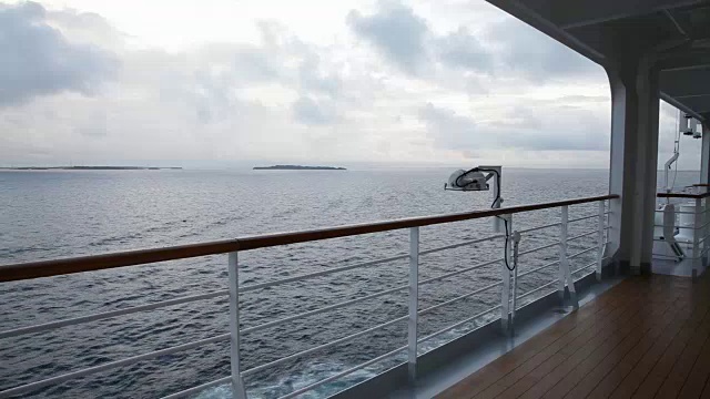 从甲板巡航海景视频下载