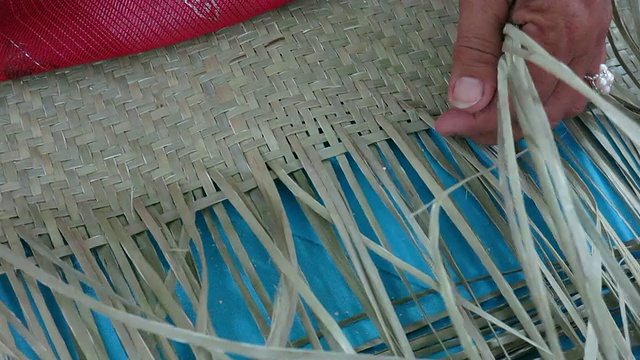 泰国传统手工竹编条视频下载