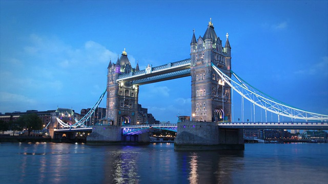 伦敦塔桥视频素材