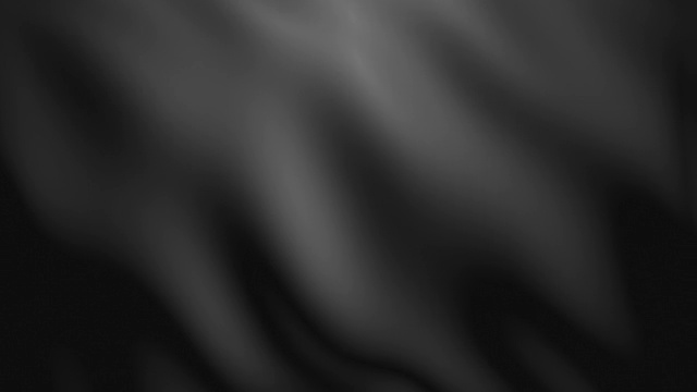 4k黑色织物波浪动画背景无缝循环。视频素材