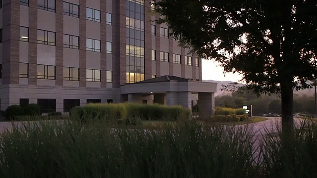 医院建筑视频素材