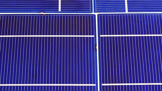 太阳能电池板元件元件，详细查看背景视频素材