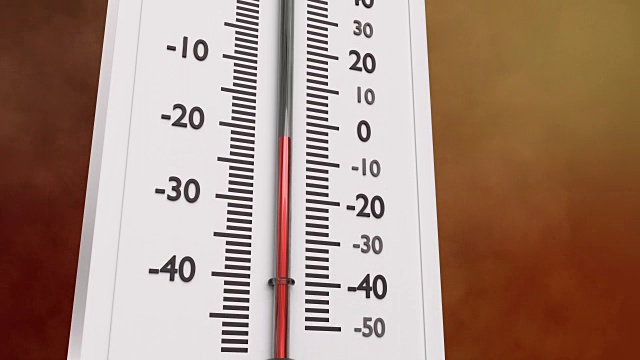 在温度上升时关闭温度计。视频下载