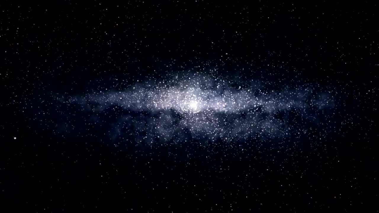 银河飞行loopable视频素材