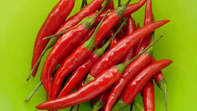 红辣椒。视频素材