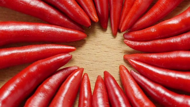 红辣椒。视频素材