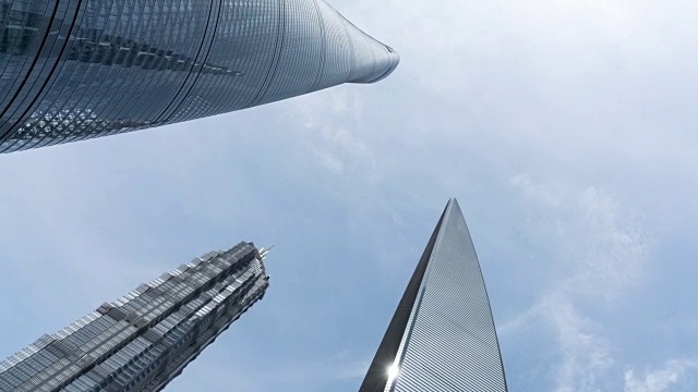 Time Lapse Shanghai Skyline /上海，中国视频素材