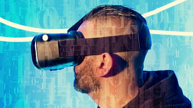 新技术概念虚拟现实未来视频素材