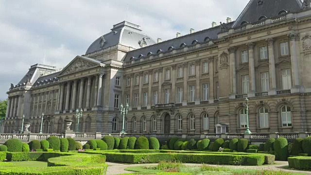 比利时布鲁塞尔皇家宫殿视频下载