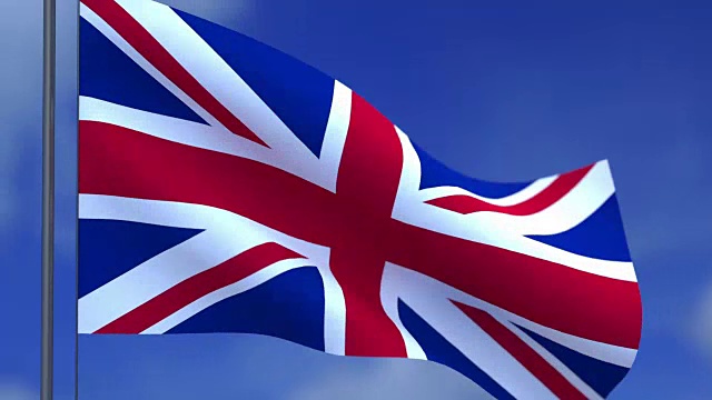 英国国旗的视频下载