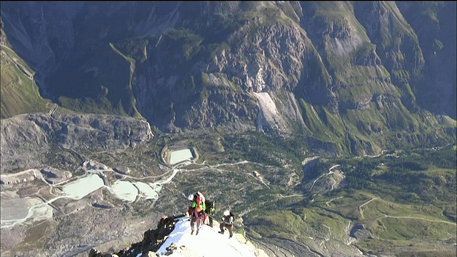 H??瑞士的rnli山脊视频素材