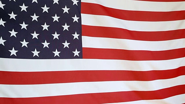 移动织物美国国旗视频下载