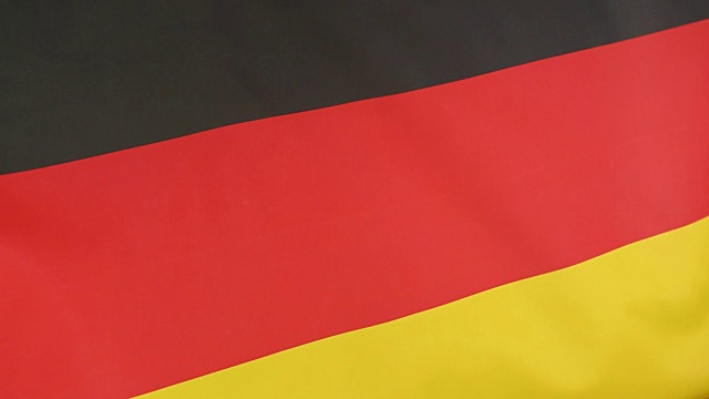 德国国旗的特写慢动作视频下载