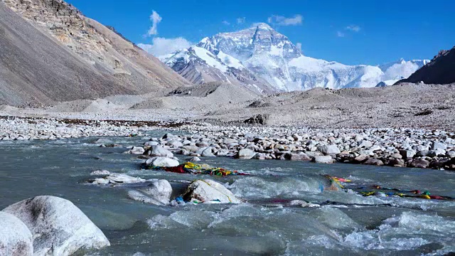 珠穆朗玛峰,喜马拉雅山脉视频素材