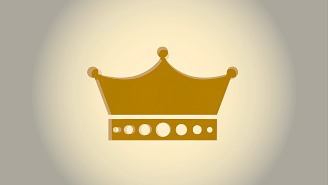 皇冠图标设计，视频动画视频下载