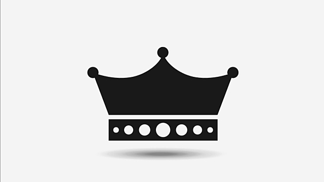皇冠图标设计，视频动画视频下载