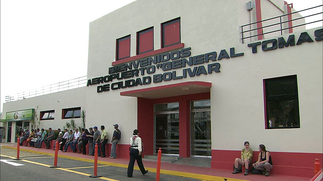 委内瑞拉玻利瓦尔城机场视频下载