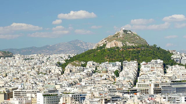 希腊雅典市中心的公寓视频下载