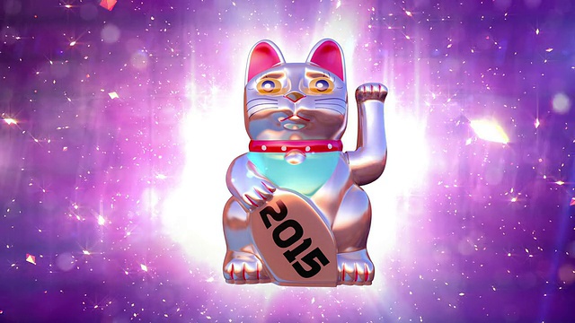 HD: 2015年的召唤猫视频素材