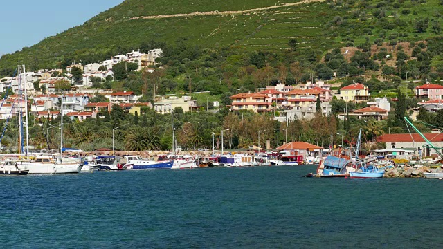 土耳其叶尼福卡海滨夏季旅游胜地视频下载