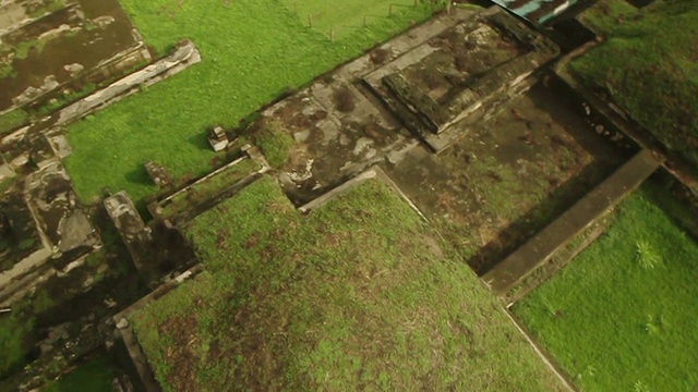 萨尔瓦多玛雅金字塔遗址视频素材