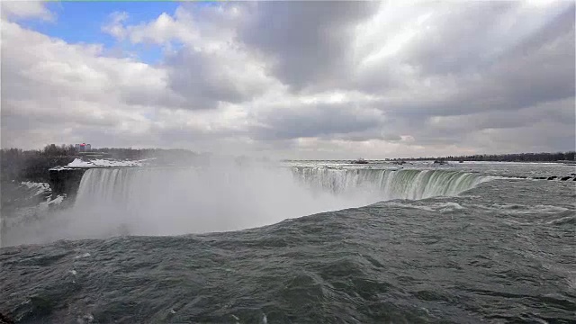 尼亚加拉大瀑布，加拿大-美国瀑布视频素材