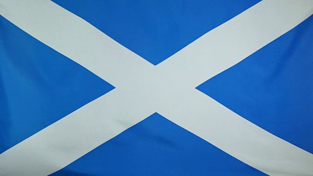 苏格兰旗真实织物近距离视频下载