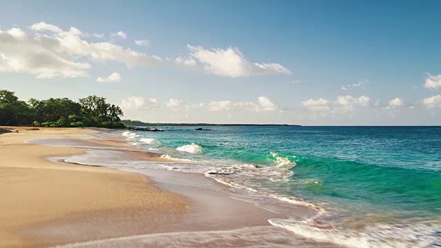 热带白沙滩视频素材